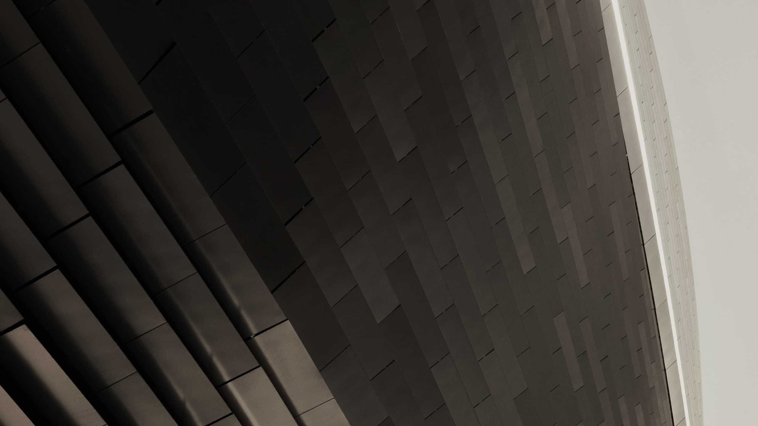 Layered architectural structure representing large-scale evidence processing